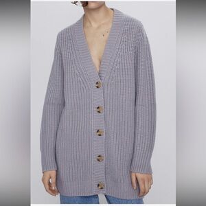 Zara oversized cardigan